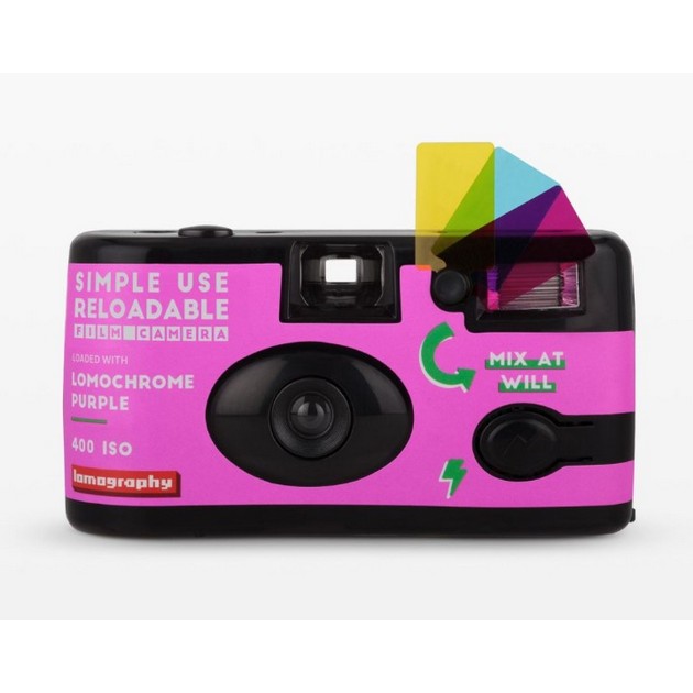 Lomography Simple Use 即開即用菲林相機 - 紫調負片版本