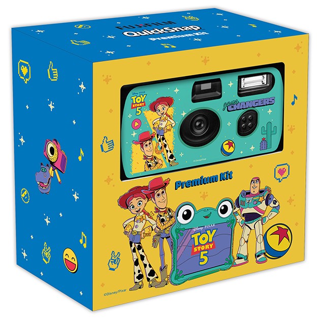 富士即棄相機 Toy Story 5 套裝