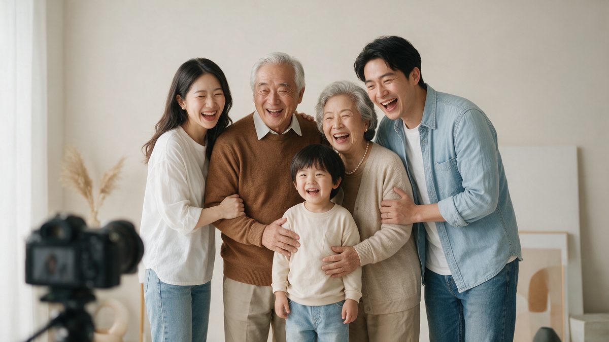 [Family Portrait Photography] When is the Best Time to Shoot? A Complete Guide to Outfits, Posing, and Timing