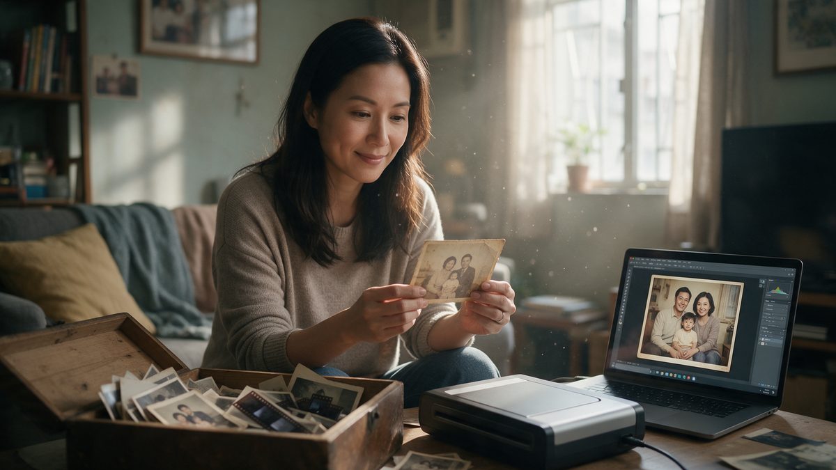 【Photo Scanning】Before Your Old Photos Get Moldy: Service Fees, Resolution, and Process Guide