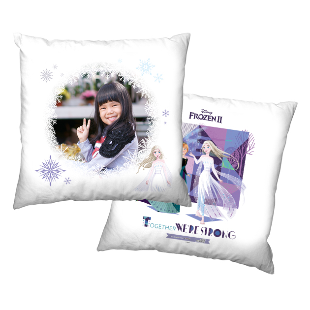 personalised double sided cushion