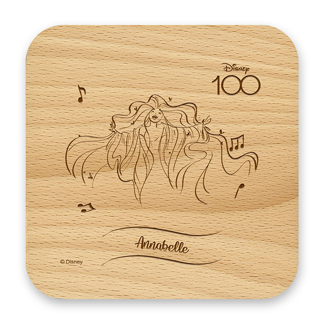 Disney 100 Celebration Wooden Coaster Spring Sprite FOTOMAX