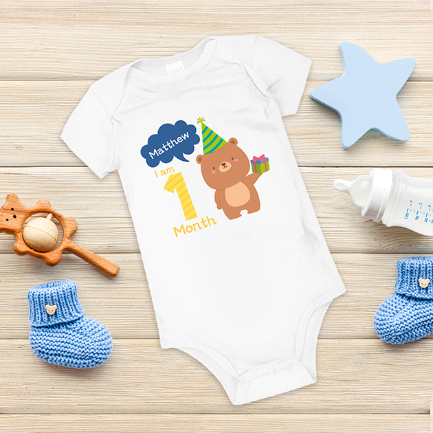 Baby best sale onesies personalized